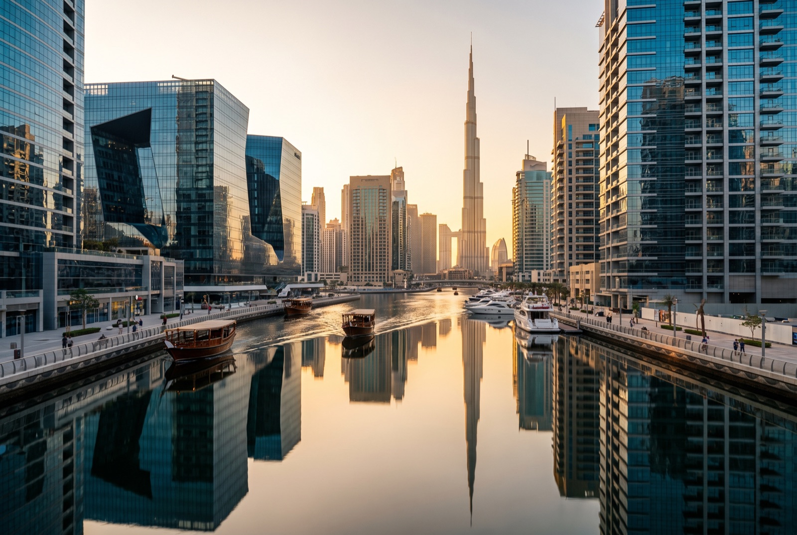 Business Bay towers in Dubai