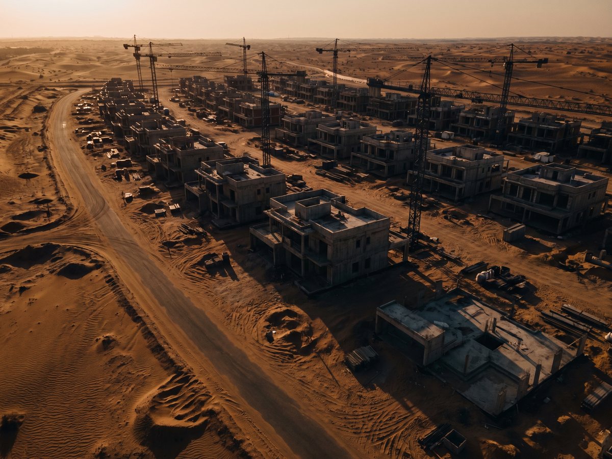 New residential districts under development in Dubai