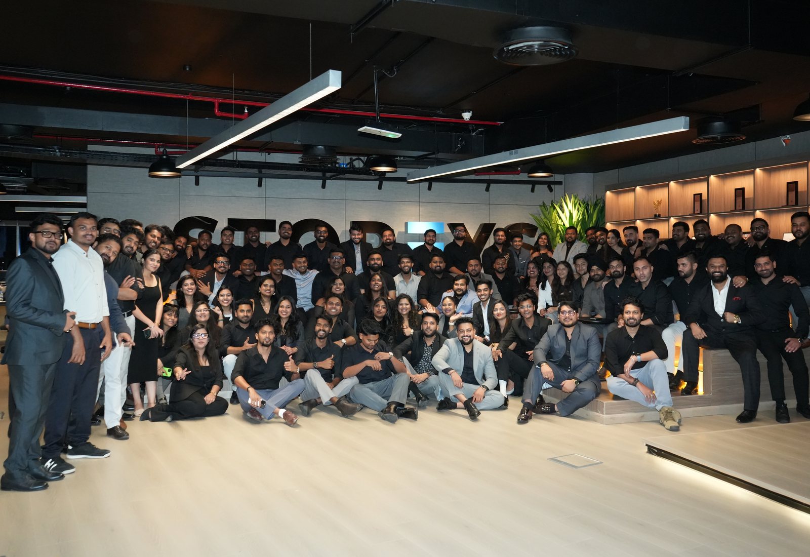 The Storeys team at the Dubai office